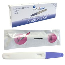 MEDISURE MIDSTREAM HCG 99.9 ACCURATE ONE STEP FAST HOME SELF PREGNANCY TESTS