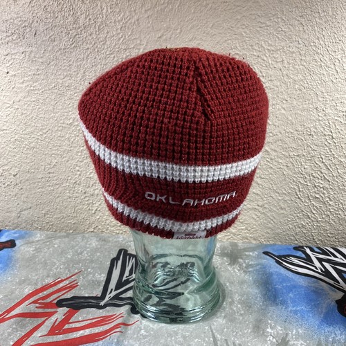OU Oklahoma Sooners Colosseum Knit Winter Stocking Cap Beanie Hat - Picture 3 of 5