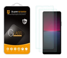 [2-Pack] Supershieldz Tempered Glass Screen Protector for Sony Xperia 10 IV