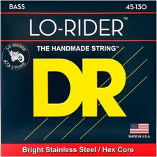 DR Strings Lo-Rider 5-String Bass Strings Med...