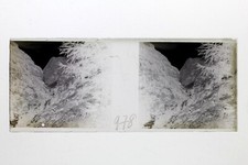Mountain France Switzerland Photo Negative PL51L20n8 Plate Vintage 1930