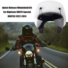 For Harley Nightster RH975 Special RH975S Quick-Release Windshield Kit 2022-2024