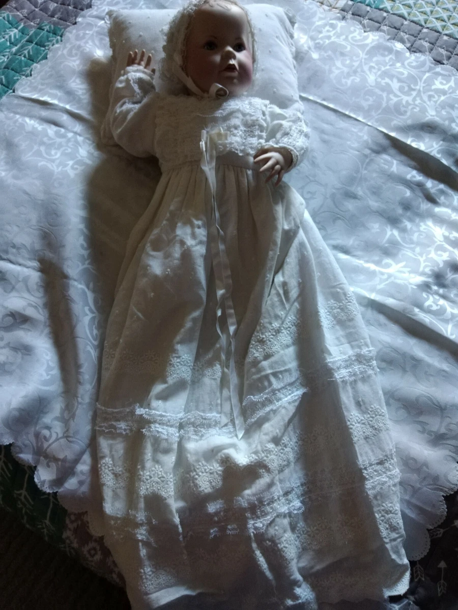 "Viktorianische Taufpuppe" Franklin Mint Heirloom Dolls 1986/ 43 cm