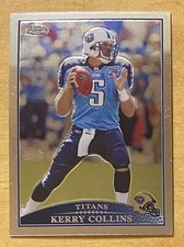 Terry Collins 2009 Topps Chrome Football #TC61 Tennessee Titans NM