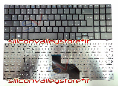 Tastiera Italiana QWERTY Per Acer Aspire - Siliconvalleystore NSK-GFF0E (Nera) - Foto 3