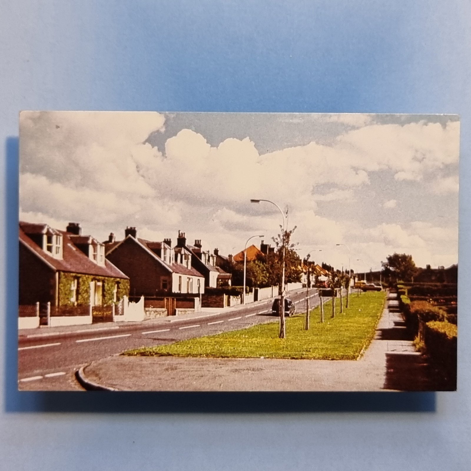 East Calder West Lothian Postcard 1971 Langton Road Houses Scotland eBay