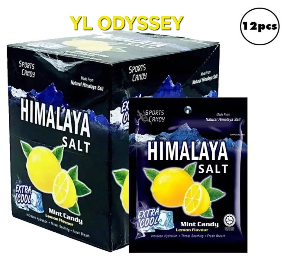 Extra Cool, Himalaya Salt Sports Candy [ 15g x 12 Packets  x 2 Boxes - Image 2 of 4