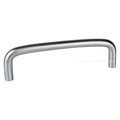 (10-Pack) 4'' Elements Torino S271-4BC Brushed Chrome Cabinet Pull Handle