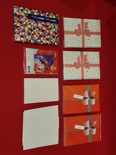Lot 6 Sample 90 ct HP Canon Photo Paper Greeting Cards Inkjet NEW Packs 5x7 4x6 - Picture 5 of 6