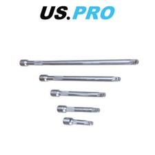 US PRO 1/4 Dr Extension Bar Set 5pc - 50 / 75...