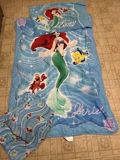 Vintage Y2K Disney  s The Little Mermaid Toddler bed Comforter set