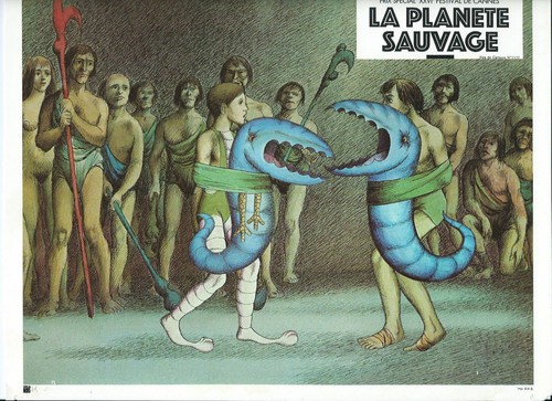 TOPOR La PLANETE SAUVAGE 1973 Huit photos d'exploitation Lobby Cards Film - Photo 7/8