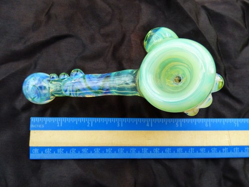 Heady Grateful bear hammer glass pipe - Dead dancing bear /pooh bear mix - Picture 5 of 5