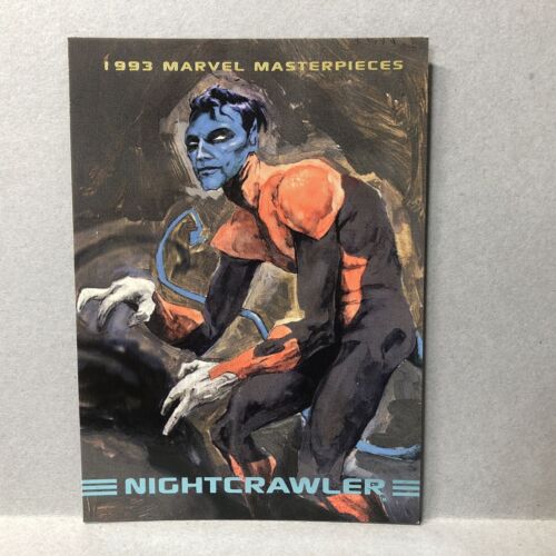 1993 SkyBox Marvel Masterpieces Trading Card Nightcrawler #72 - Picture 1 of 2