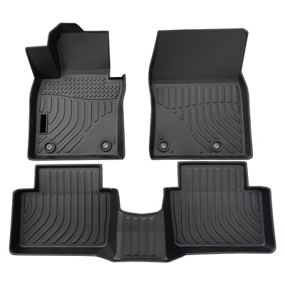 #ad #ad 3D Floor Mats For 2019 2024 Mazda 3 All Weather Waterproof Liner Front amp; Rear $60.00
