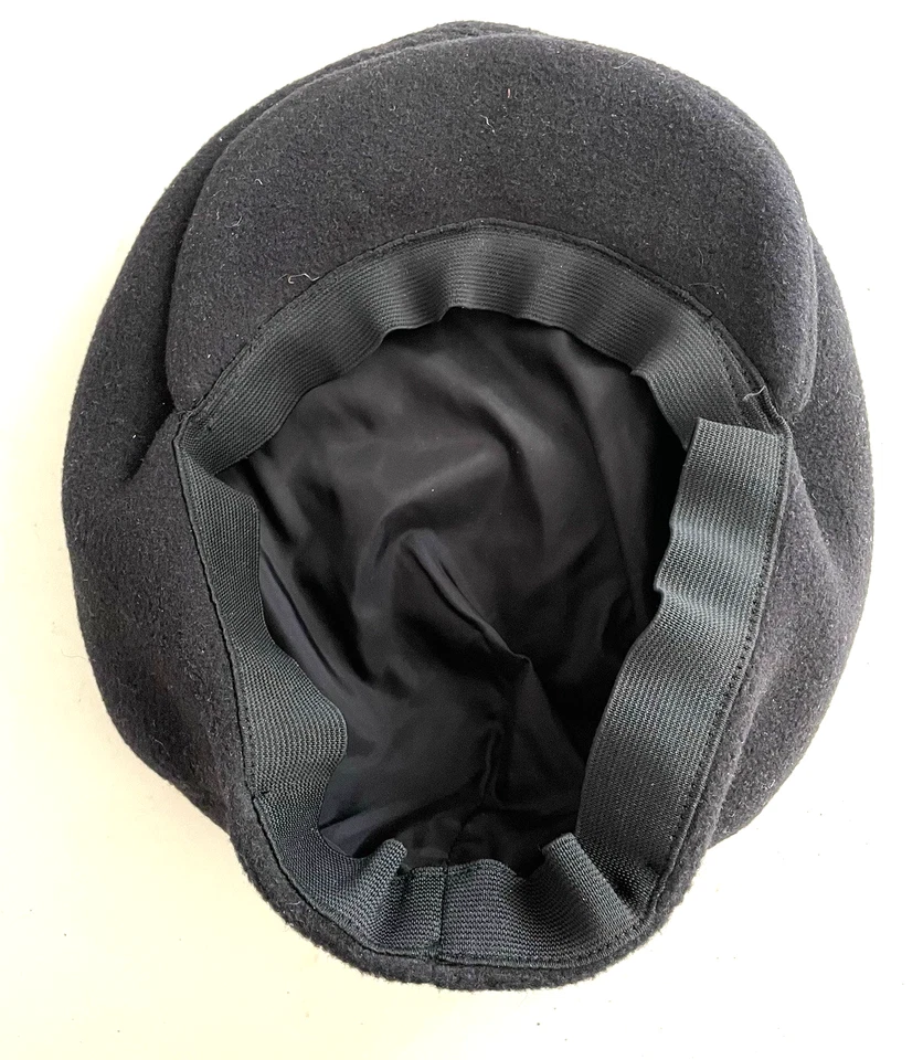 FOWNES POLARTEC 抓绒贝雷帽出租车帽黑色帽子 ONE SIZE WPL9522 — 第 3/4 张图片