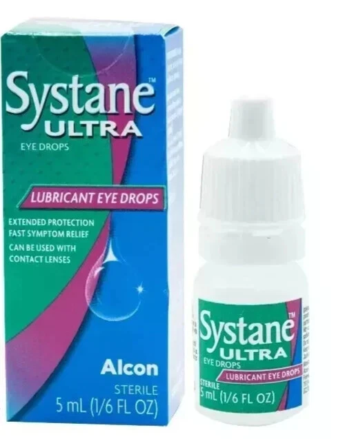 NEW ALCON SYSTANE Ultra Lubricant Eye Drops High Performance 5ML ( X 4 ) - Image 2 of 4