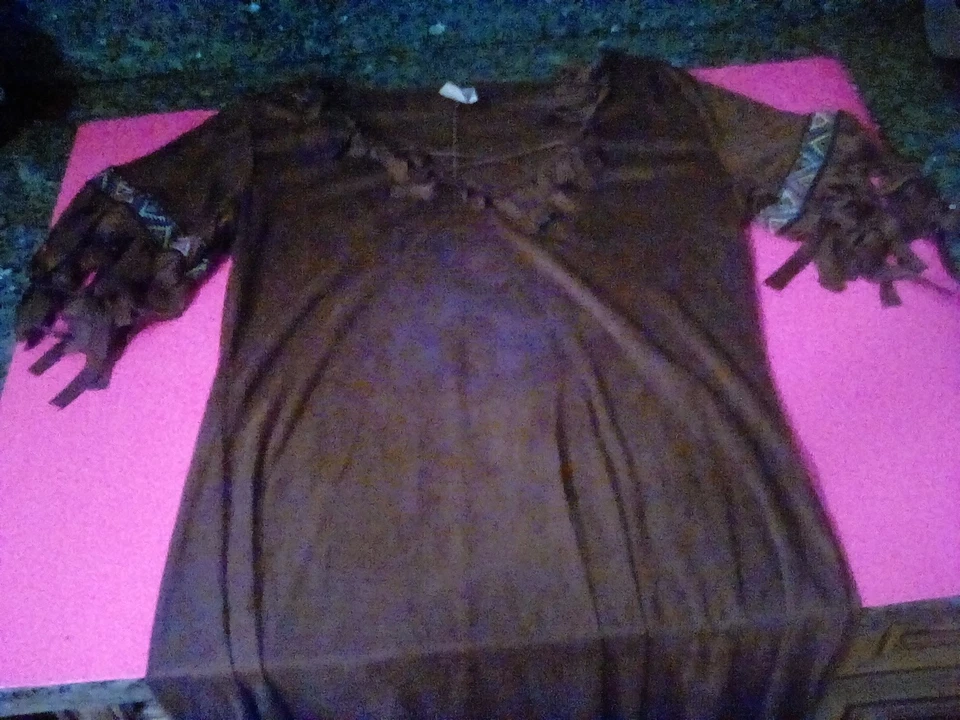 Indian Native American Princess Pocahontas Outfit Girls Child Costume - Image 3 of 4