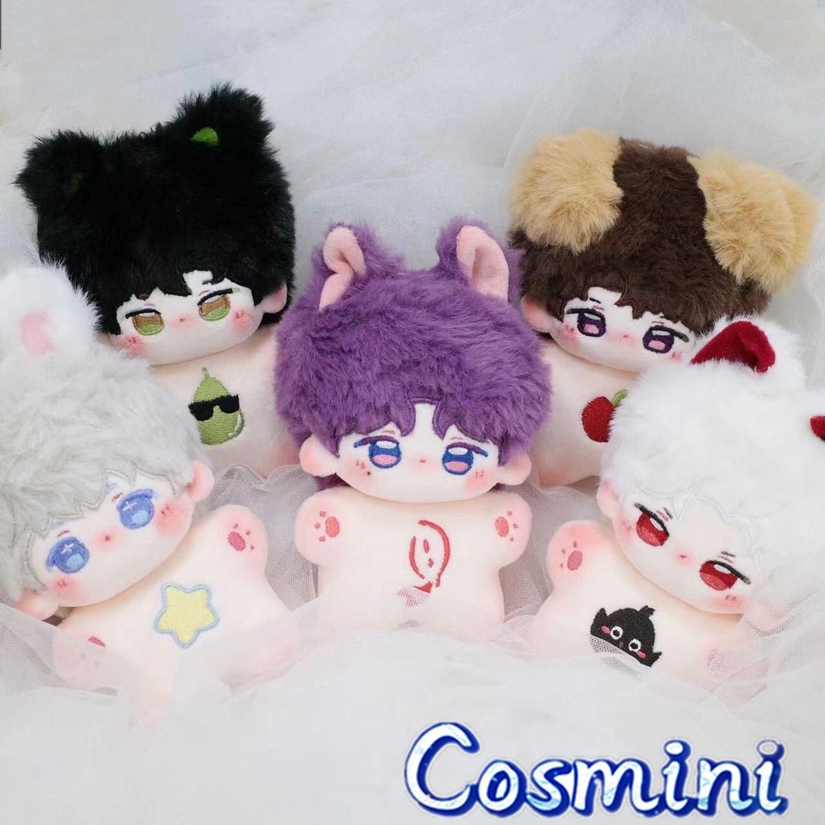 Love and deepspace Zayne Xavier Rafayel Sylus 10cm Plush Doll