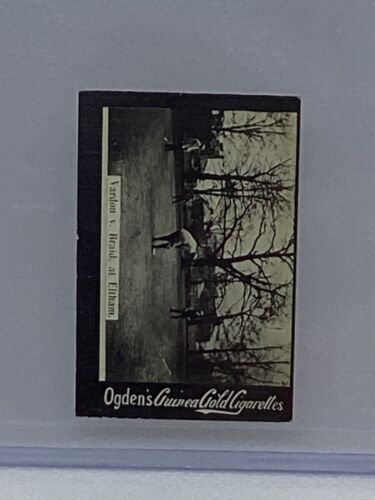 OGDENS GUINEA GOLDS-GOLFBASE I 1901 (NO BLACK INK TO EDGES)-#15- VARDON V BRAID