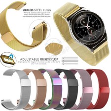 New 20mm 22mm Milanese Loop Stainless Steel Band Quick Release Wrist Watch Strap