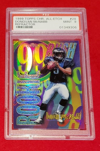 Donovan McNabb [Refractor] #AE28 1999 Topps Chrome All Etch card