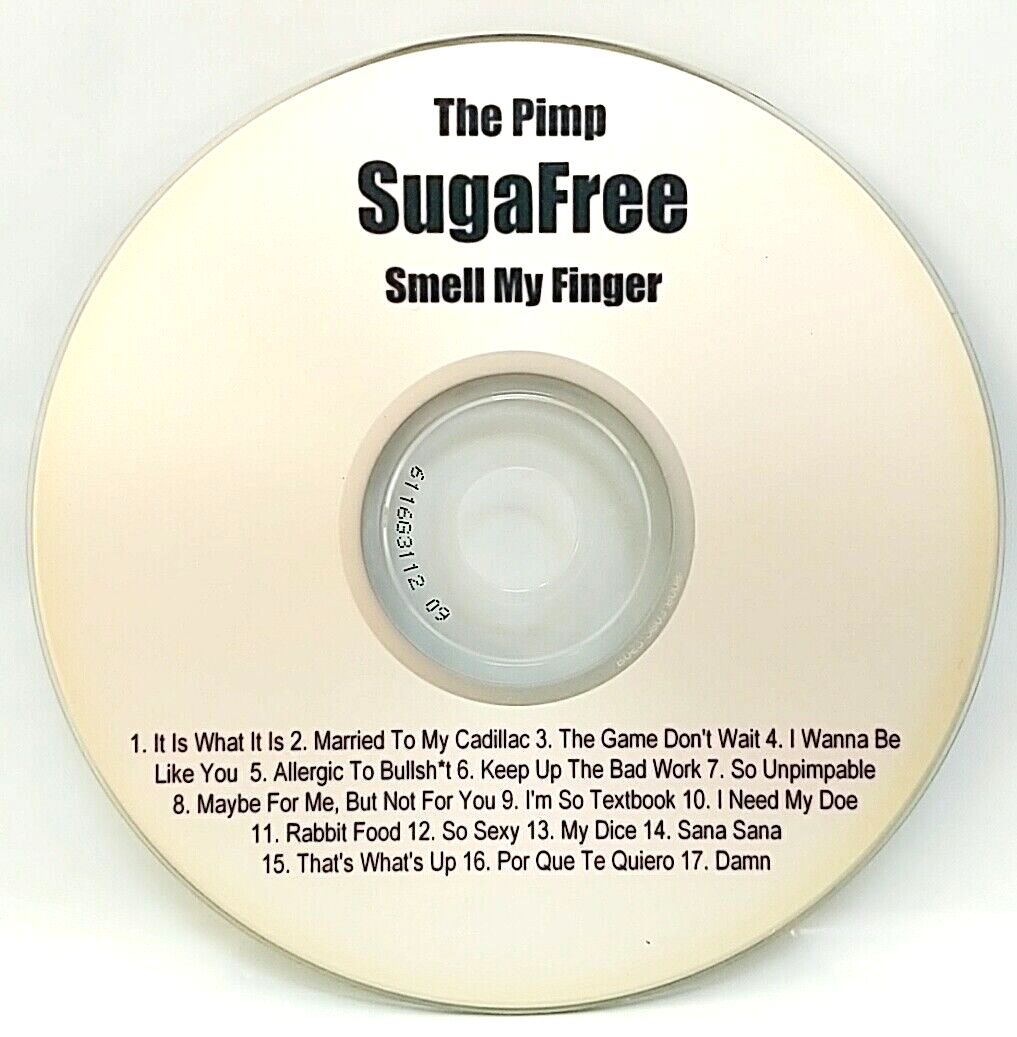 Sugar CD アルバム まとめ売り CD) Suga Free – Smell My Finger , Promo, Album, Excellent, Rare