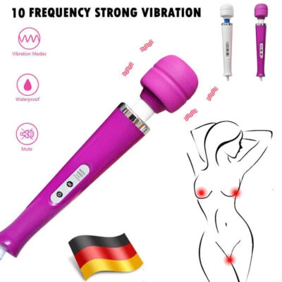 Zauberstab Magic Wand Massager Kraftprotz, Massagegerät, 10 Vibratoring