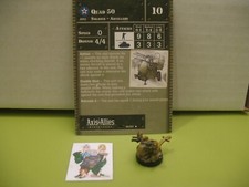  Axis  Allies Miniatures 1939-1945 Quad 50 with card 36/60 