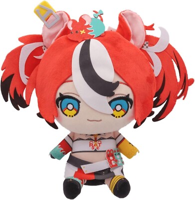 Hololive Friends With u Hakos Baelz Plush Doll Toy Vtuber 24cm