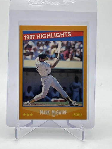 1988 Score Mark McGwire Baseball Card #659 Mint FREE SHIPPING