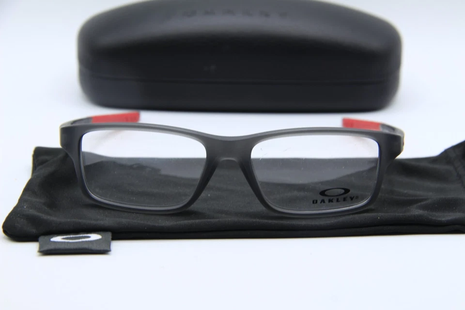 NEW OAKLEY OY8002-0351 CROSSLINK XS GREY SMOKE AUTHENTIC CASE EYEGLASSES 51-15 - Image 2 of 3