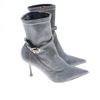 Gianvito Rossi NWB Ascent Zip Up Heeled Booties Size 39 US 9  display picture 3