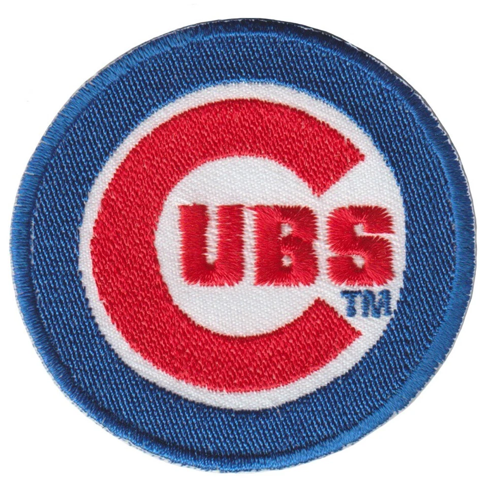 10 pcs Chicago Cubs Nation Baseball Logo Size 2.6"x2.6" Sew Iron On Patches - Image 4 of 4