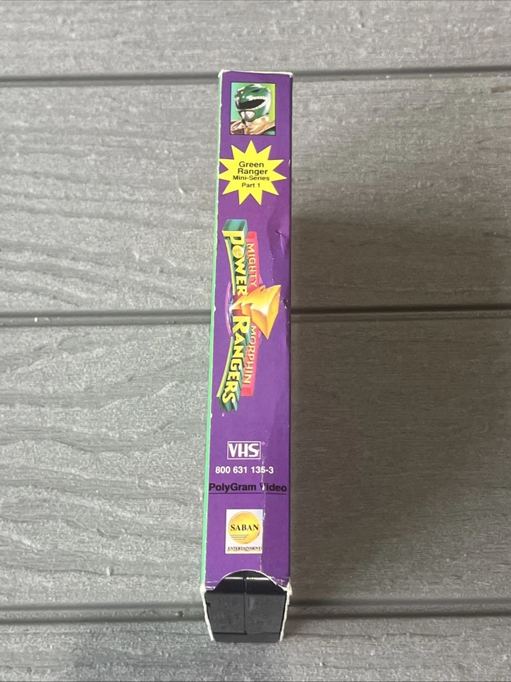 Mighty Morphin Power Rangers VHS Green Ranger Mini Series Part 1 - Image 2 of 4