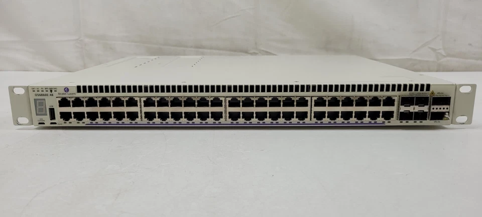 Alcatel-Lucent OmniSwitch OS6860-P48 Layer 3 Multi Gigabit Stackable Switch - Image 2 of 4
