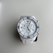 Emporio Armani White Watch AR1424 or