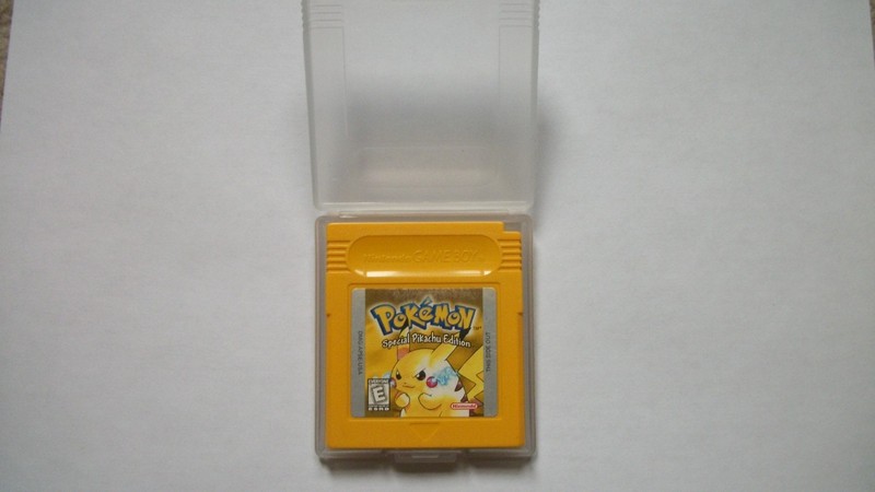 Nintendo Pokémon Special Pikachu Edition Game Boy game cartridge
