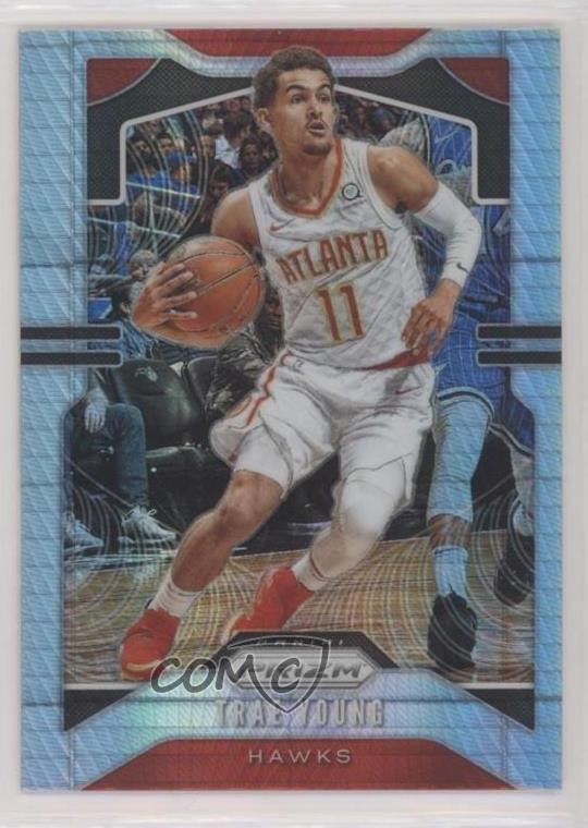2019-20 Panini Prizm Hyper Prizm Trae Young #31 0u2j