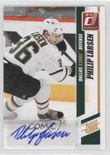 2010-11 Donruss Rated Rookie Auto 14/100 Philip Larsen #263 Rookie Auto RC 0c2
