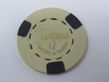 1995 Casino Authentic Movie Screen Used Tangiers $1 Poker Chip Planet Hollywood