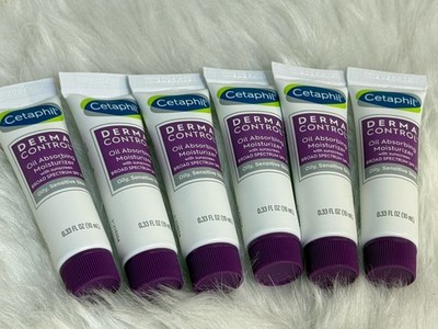 6 Cetaphil DermaControl Oil Absorbing Moisturizer SPF30 10ml Travel Size