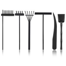6 Pcs Mini Zen Garden Kit, Zen Garden Rake Tools Sand Casting Kit, Sand Zen