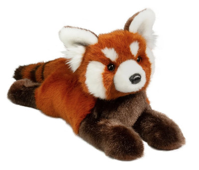 Douglas Plush Rowan DLux Red Panda Stuffed Animal, 18'' long