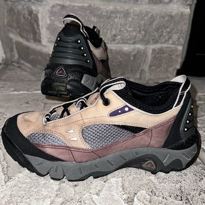 Near Mint Ecco Receptor Hiking Leather Shoes Sneakers 7 Women