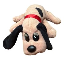 Vintage 1986 Tonka Pound Puppies Newborns Plush 8" Stuffed Animal Toy Brown Dog