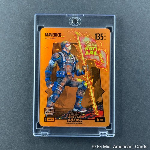 Bo Jackson Battle Arena Maverick Fire Orange Battle Foil Cooper Flagg #OBF-72