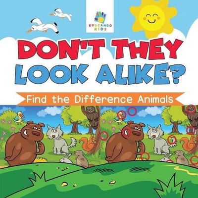 Don't They Look Alike? Find the Difference Animals by Educando Kids (English) Pa
