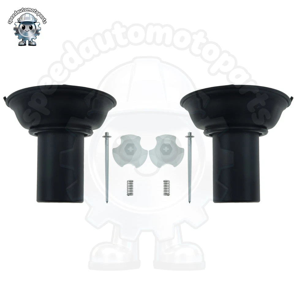 Honda Shadow Spirit VT1100C Carb Rebuild Kit Diaphragm Piston 1997-2005 - US Foto 2 de 4