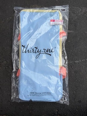 THIRTY ONE Large Utility Tote Retro Colorblock NEW